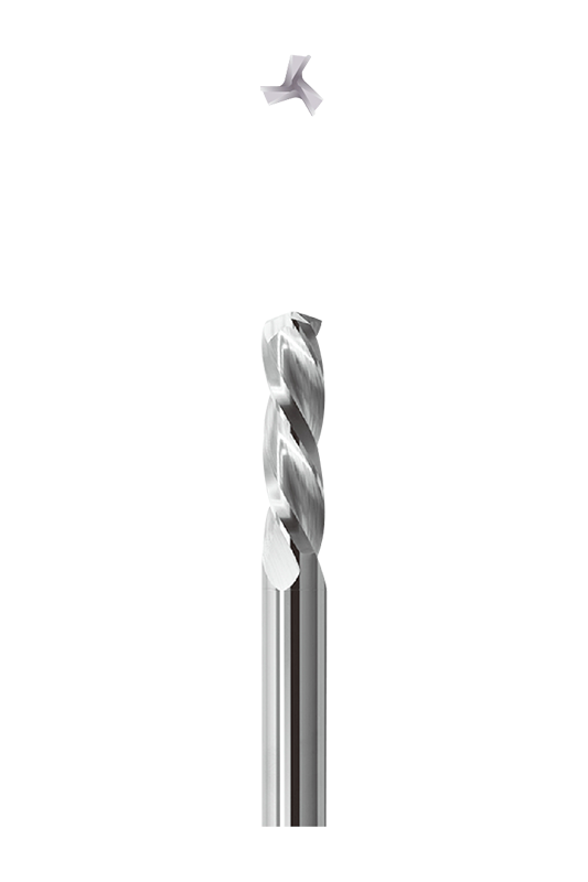 Solid Carbide 3 Flute Drill Bits for cast iron and aluminum alloy machining Suppliers, Factory - Changzhou Maton Tools C